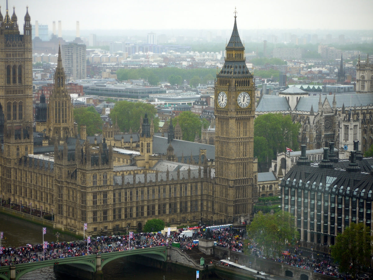 Big ben and the houses of parliament in london