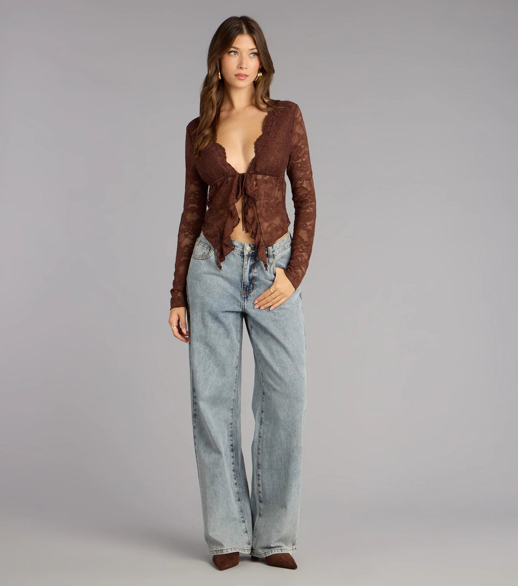 Lace Whisper Top