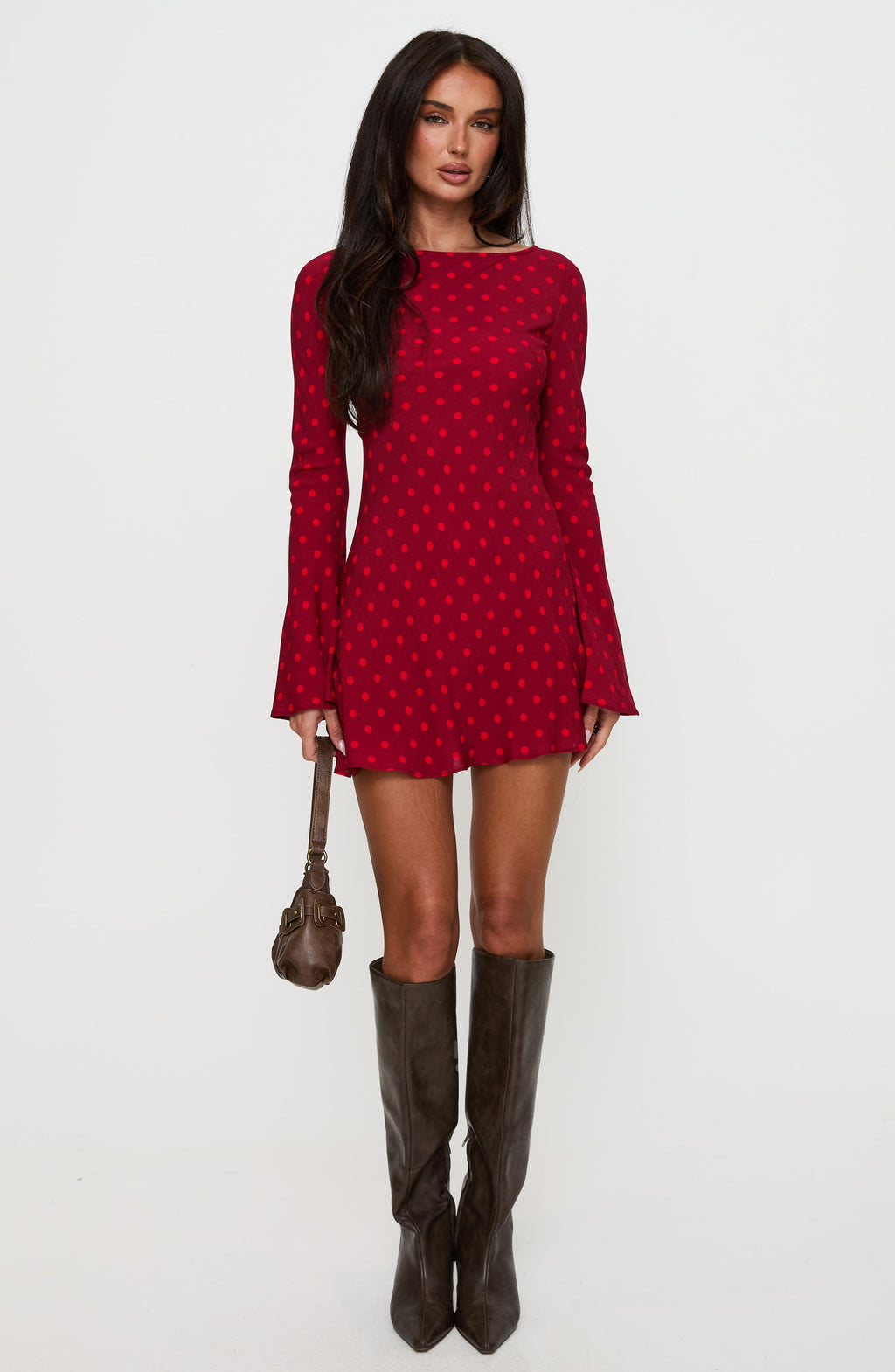 Good Graces Long Sleeve Minidress