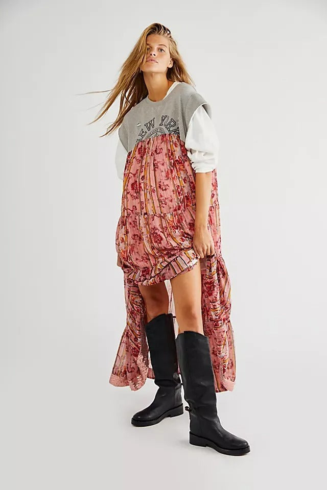 Wallpaper Maxi Dress