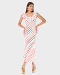 Setalia Polka Dot Dress