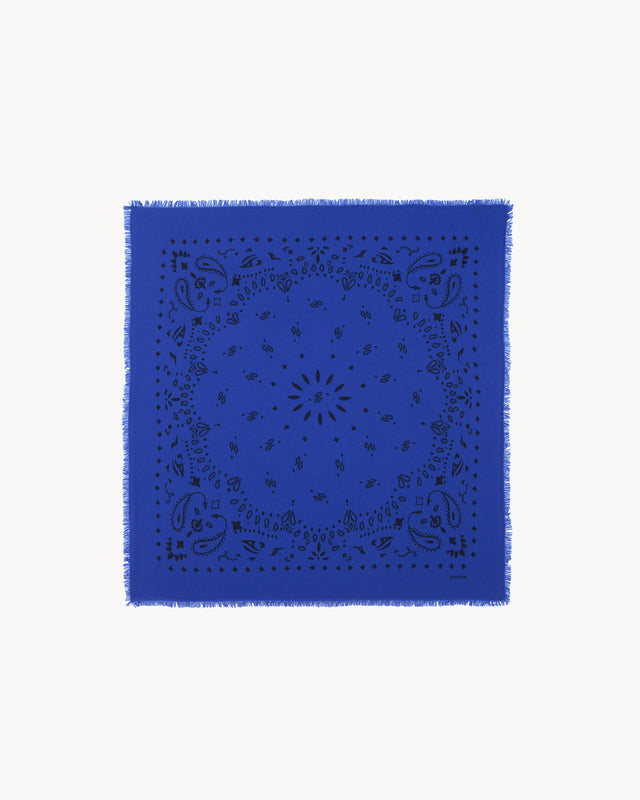 Cobalt Blue Scarf
