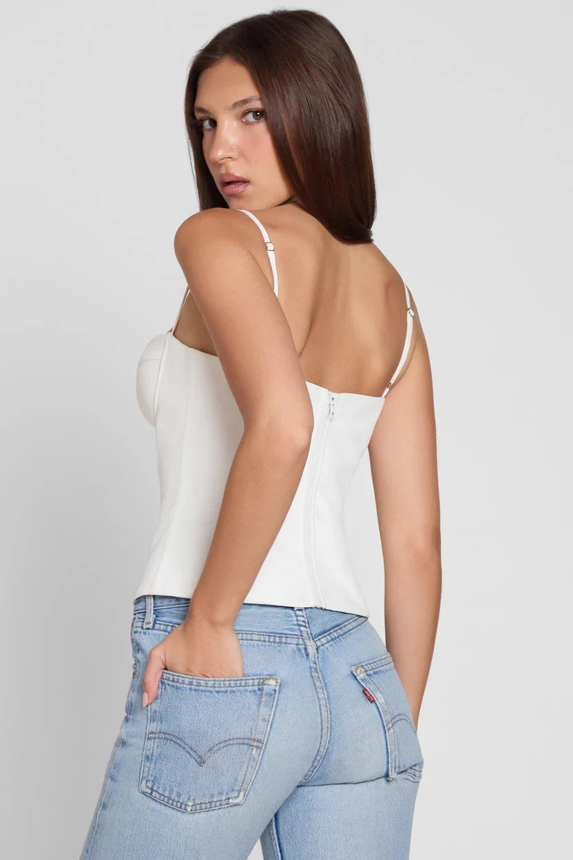Ivory Muse Corset Camisole