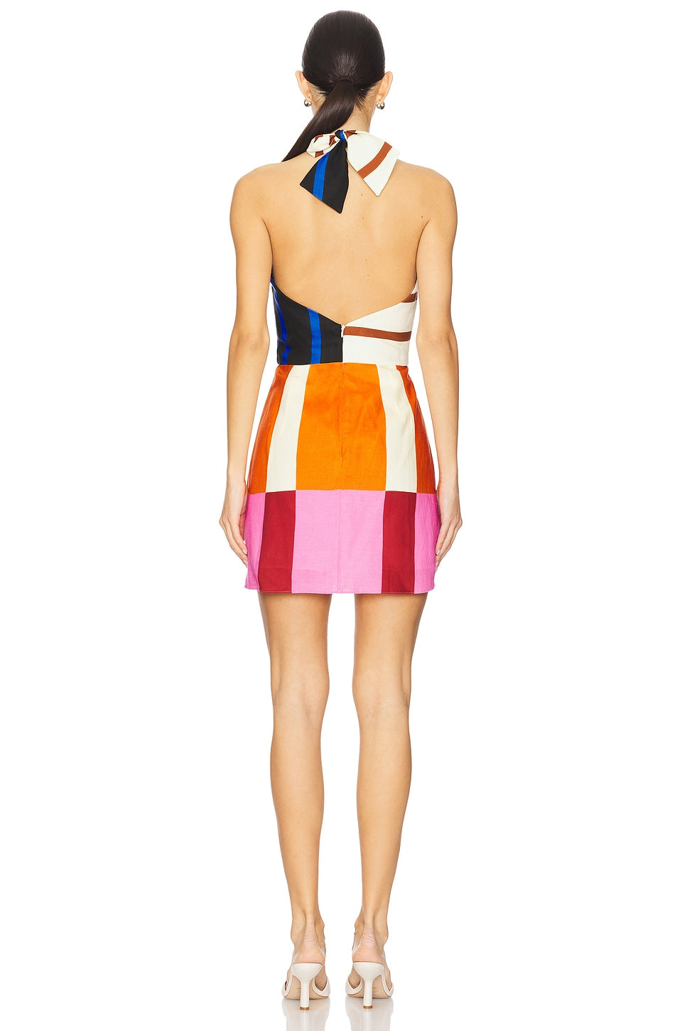 Holiday Halterneck Mini Dress