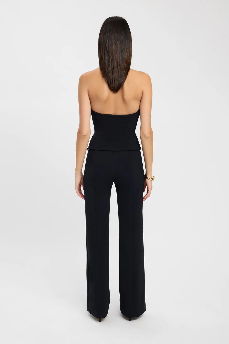 Noir Halo Cut-Out Halter Top
