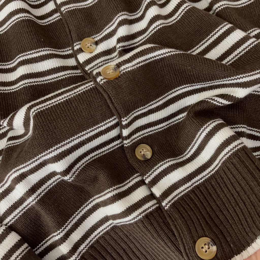 Striped Knit Cardigan – Classic Cozy Layer
