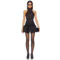 Halter Neck Lace Dress
