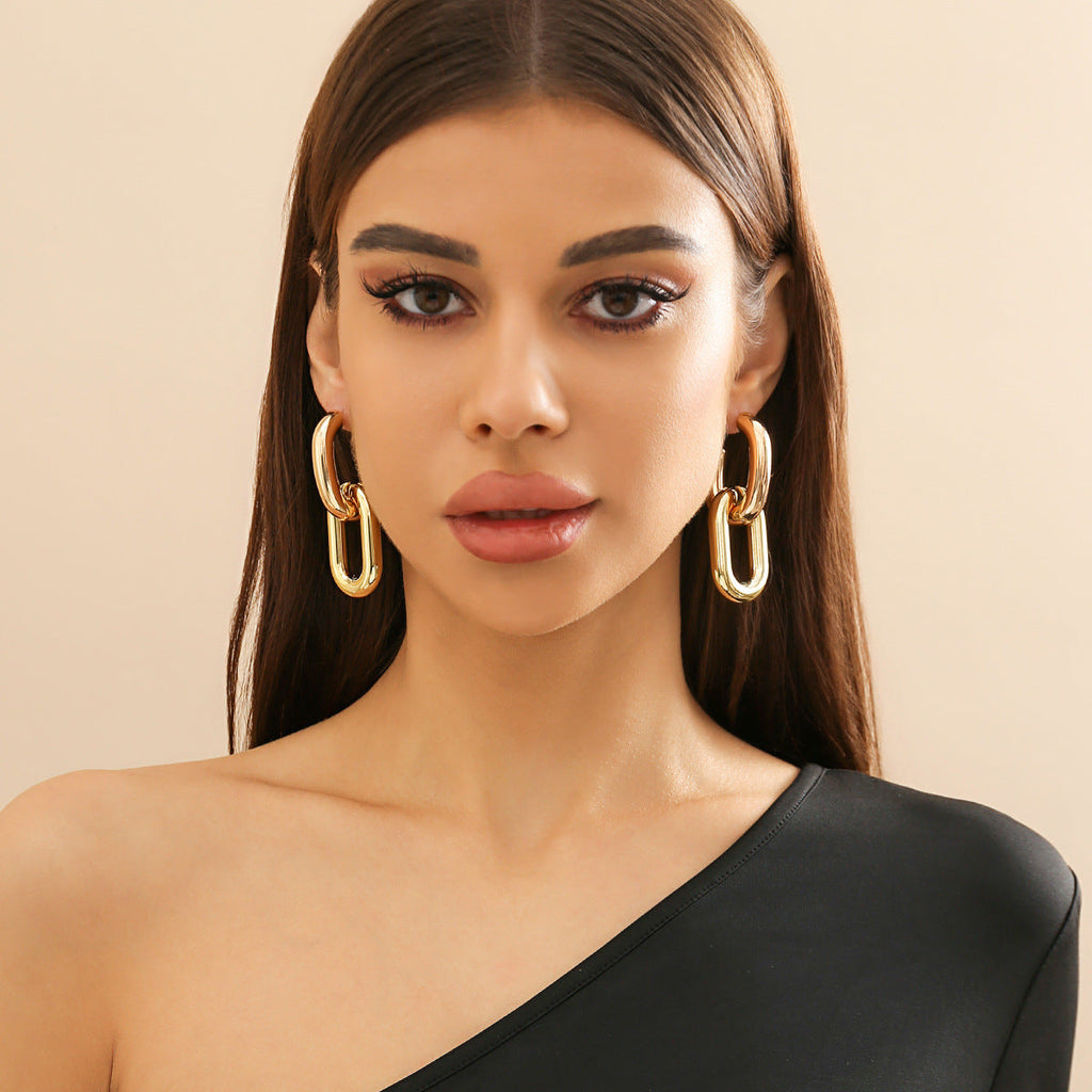 Aurelion Chain Drop Earrings