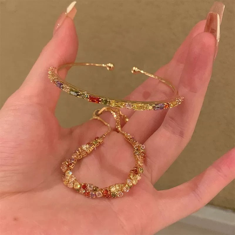 Colorful Zirconia Bracelet