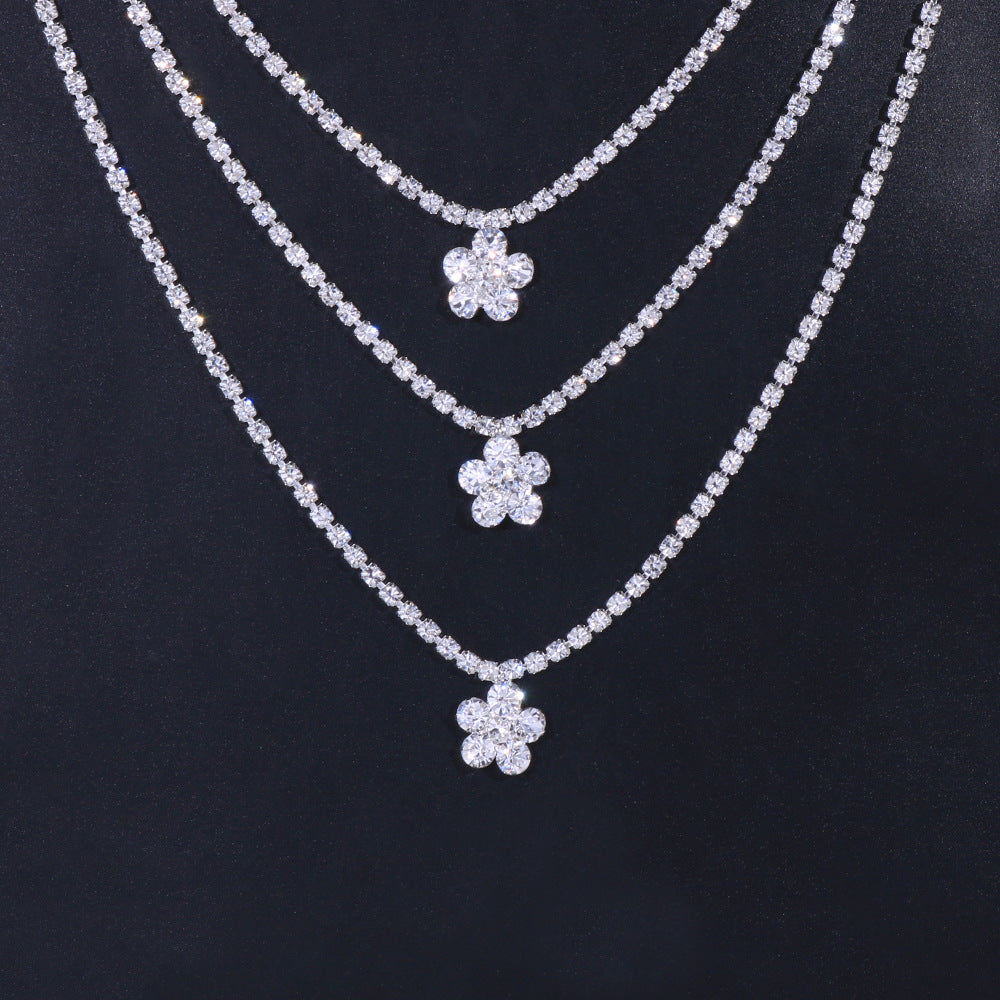 Rhinestone Shoulder Chain – Glam Dress Accessory