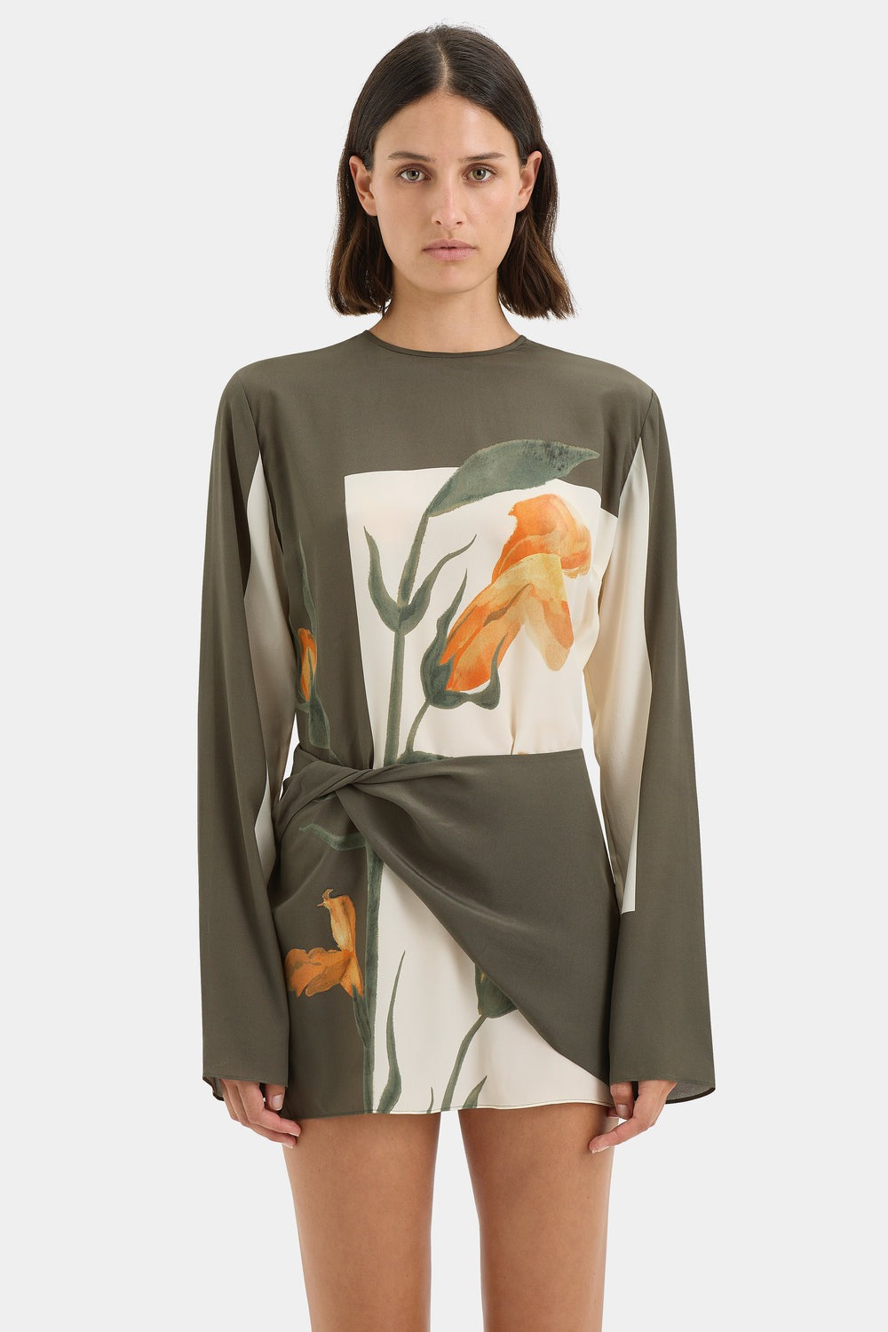 Constance Twist Mini Dress