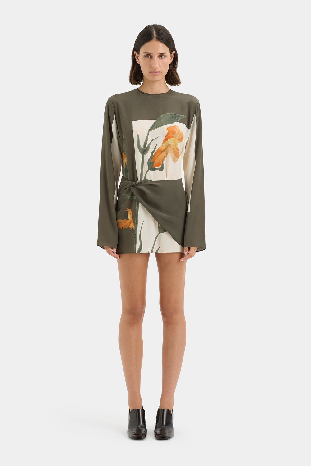Constance Twist Mini Dress