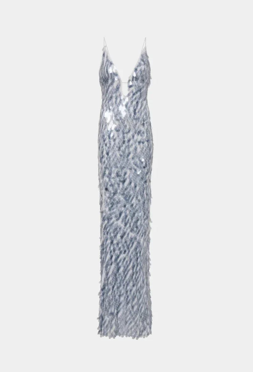 Starlight Sequin Evening Gown