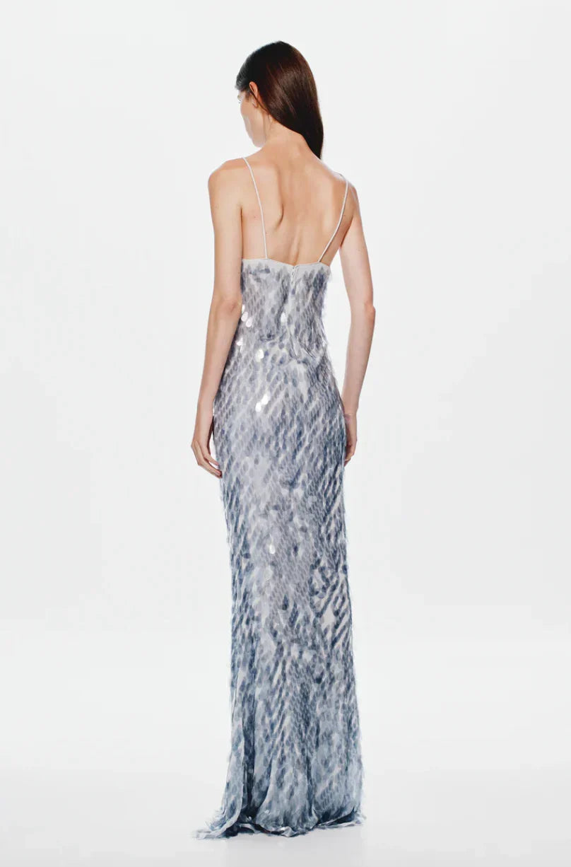 Starlight Sequin Evening Gown