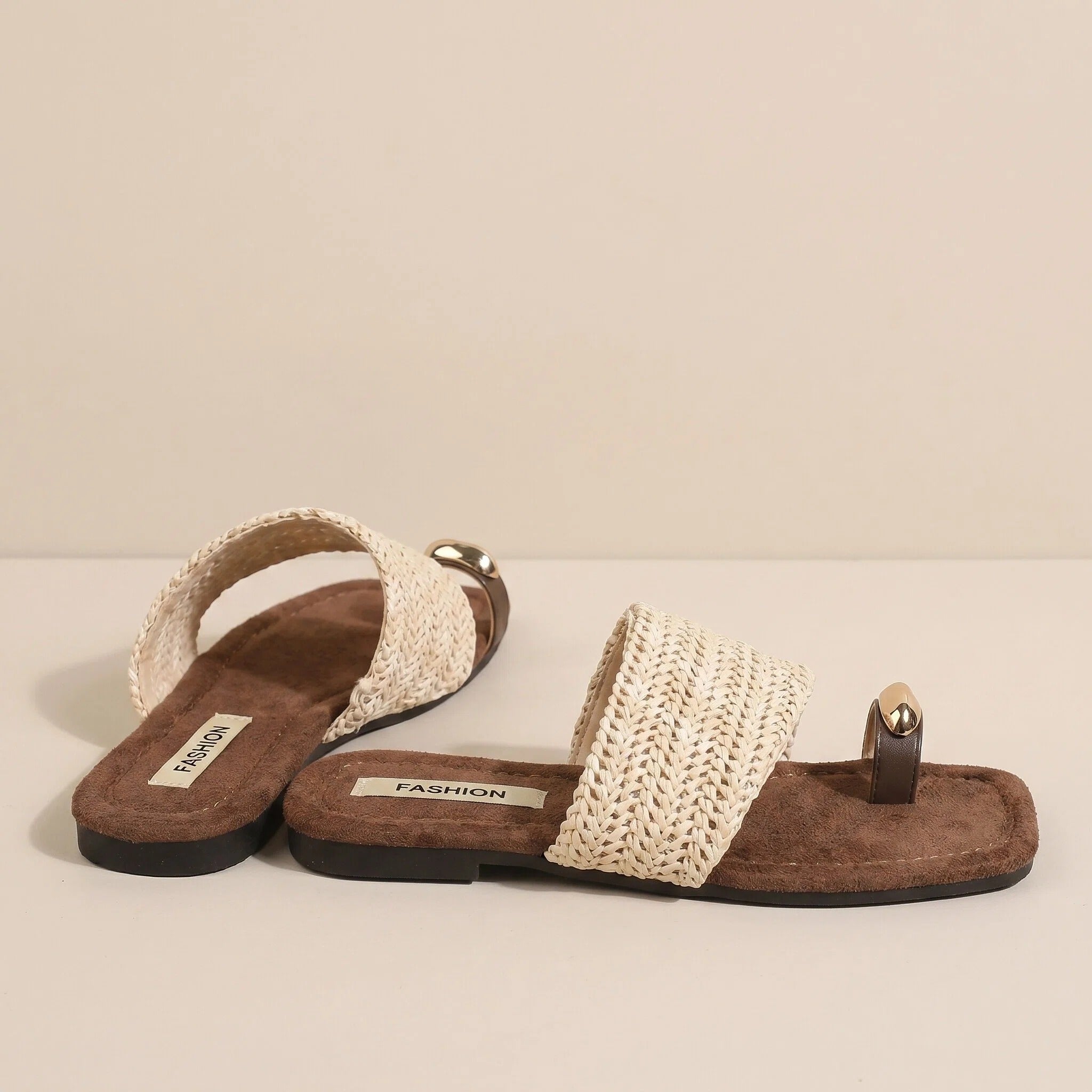 Women’s Casual Slip-On Sandals – Summer Comfort Flats