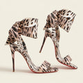 Elegant Leopard Print Heels for Women