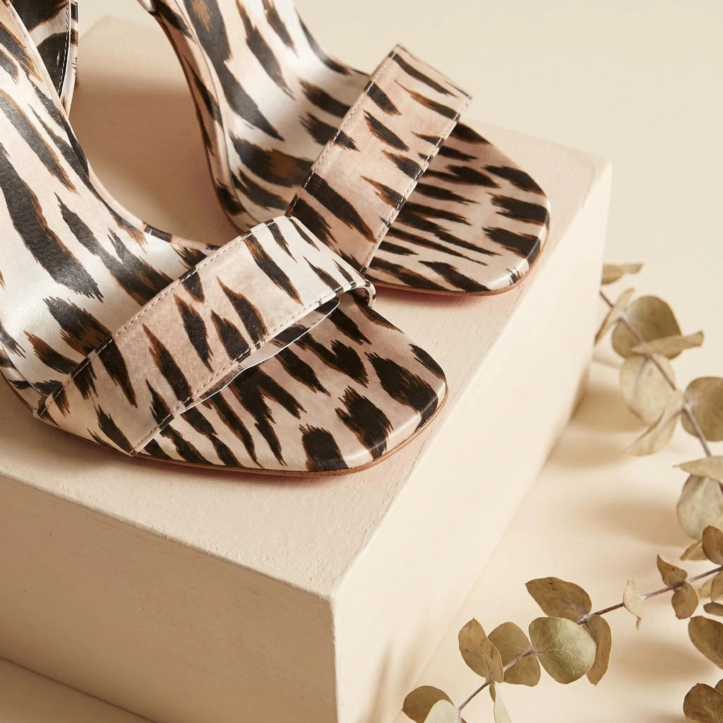 Elegant Leopard Print Heels for Women