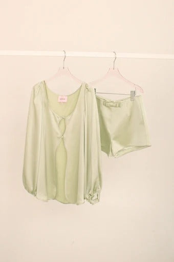 Shirt Set - Pistachio